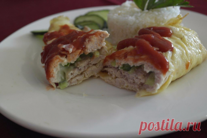 Бризоль из куриного филе..