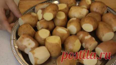 Шашлык из картошки