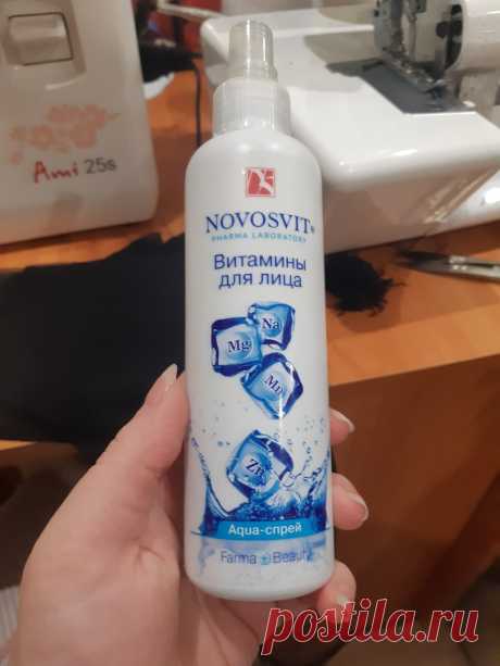 Советуют на сухие руки брызгать во время шитья и т.п.