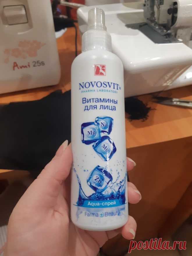 Советуют на сухие руки брызгать во время шитья и т.п.
