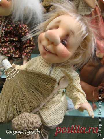 Скульптурная текстильная кукла своими руками