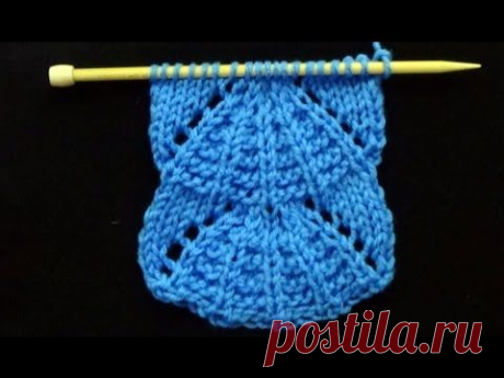 Como Tejer Punto Parasol 2 Agujas (262)