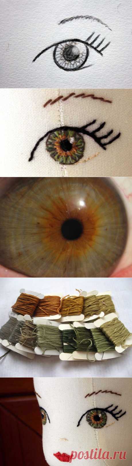 Big Little: Doll Making - Colouring the Eyes