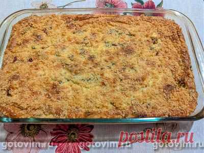 Сицилийский картофельный пирог с сыром, беконом и салями. Рецепт с фото