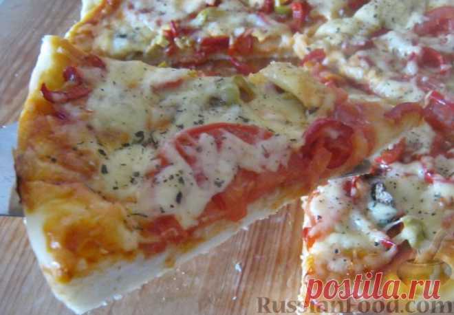 Рецепт: Тесто для американской пиццы на RussianFood.com