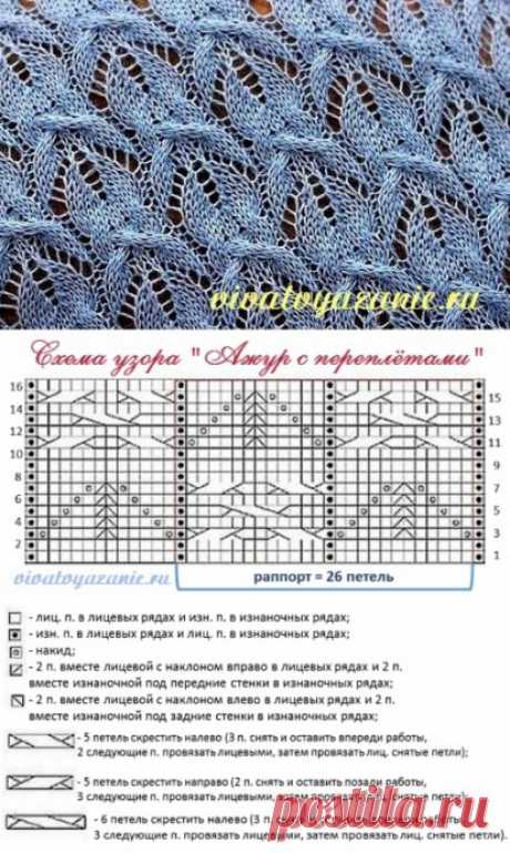 ​Самые красивые узоры на спицах Самые красивые узоры на спицахОни пригодятся вам и зимой, и летом, потому что красота актуальна всегда.