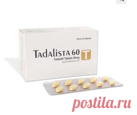 Tadalista 60 mg is a medication that is highly recommended for the treatment of erectile dysfunction, which includes bladder difficulties. Tadalafil relaxes blood vessels and enhances performance. Tadalista remains till the male has finished his sexual activity and then leaves.

It does not treat erectile dysfunction; rather, it aids in obtaining an erection for a more pleasurable sexual encounter. Tadalafil does not prevent against pregnancy or sexually transmitted diseases.
