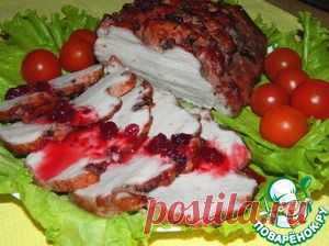 Мясо в клюкве - кулинарный рецепт