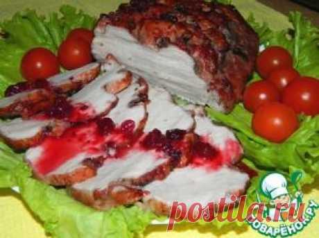 Мясо в клюкве - кулинарный рецепт