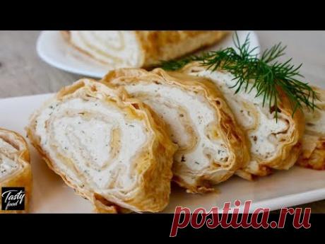 Очень Нежный Куриный Рулет в Лаваше!