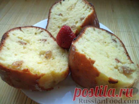 Рецепт: Творожный кекс на RussianFood.com