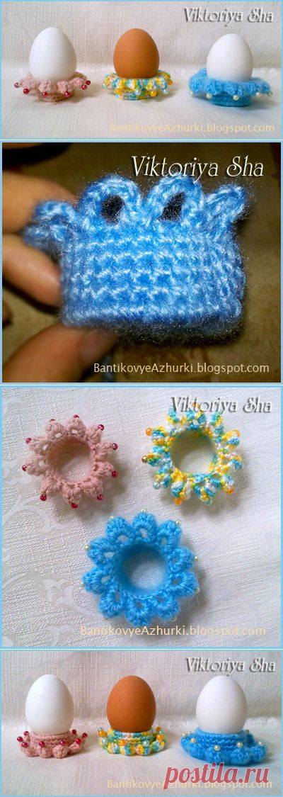 BantikovyeAzhurki.blogspot.com: Подставка для пасхального яйца своими руками (мастер-класс).