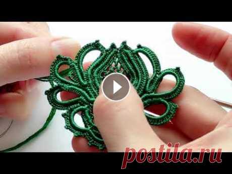 ВИДЕО 2. Ирландское кружево. Совместное вязание. Ввязывание бурдона. Лотос. Использую нитку гамма 5000м/100 гр, в трисложения, вискозный шелк. Для бурдона ирис в четыре сложения. крючок 0.55 Давайте вязать вместе новые мотивы...