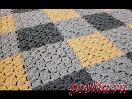 Part 1 - C2C Join as You Go Blanket Crochet Tutorial!