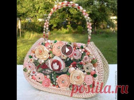 Потрясающие авторские сумки, вязанные сумки, что дух захватывает

кардиган платочная вязка