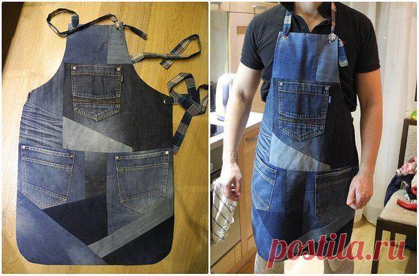 Что можно сделать из старых джинсов