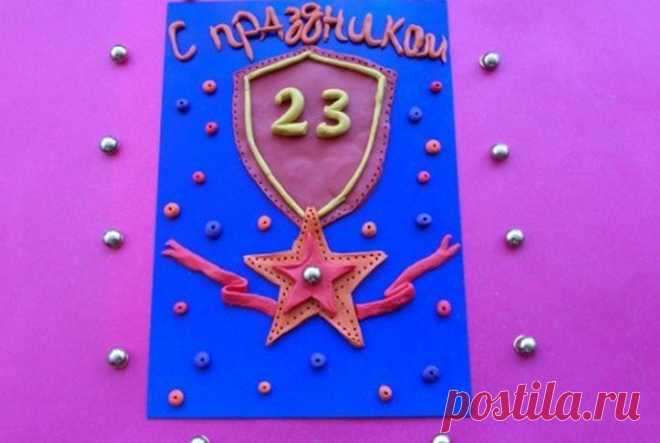 Самые красивые поделки на 23 февраля 2021 (идеи для детского и школы с шаблонами)