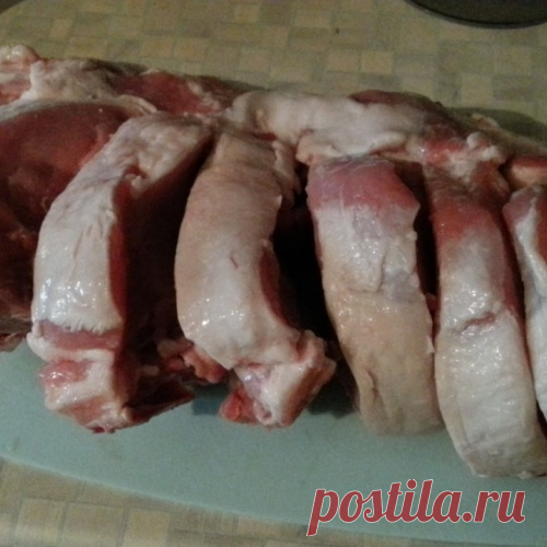 Закоптил мясо