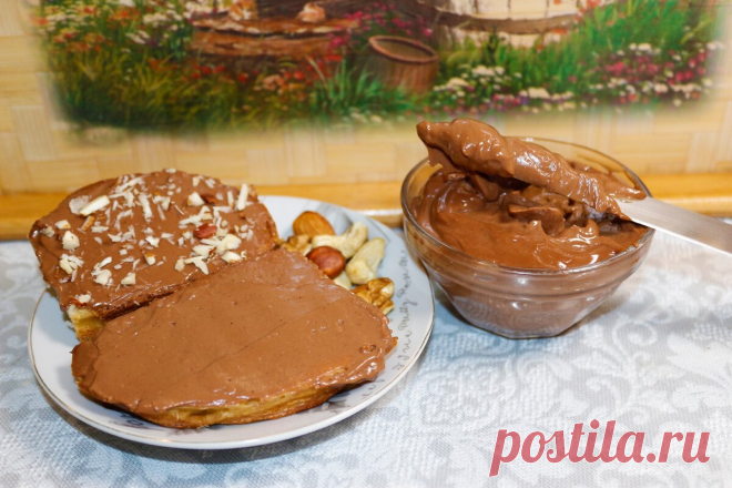 Домашняя шоколадная паста | Мастерская идей | Дзен