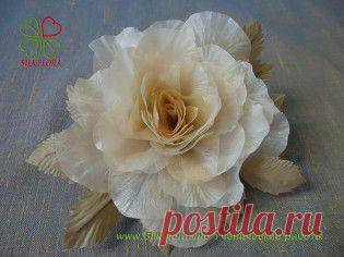 Видео мастер-класс Надежды Череда | Первая web-школа шёлковой флористики - SilkFlora