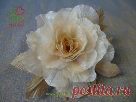 Видео мастер-класс Надежды Череда | Первая web-школа шёлковой флористики - SilkFlora