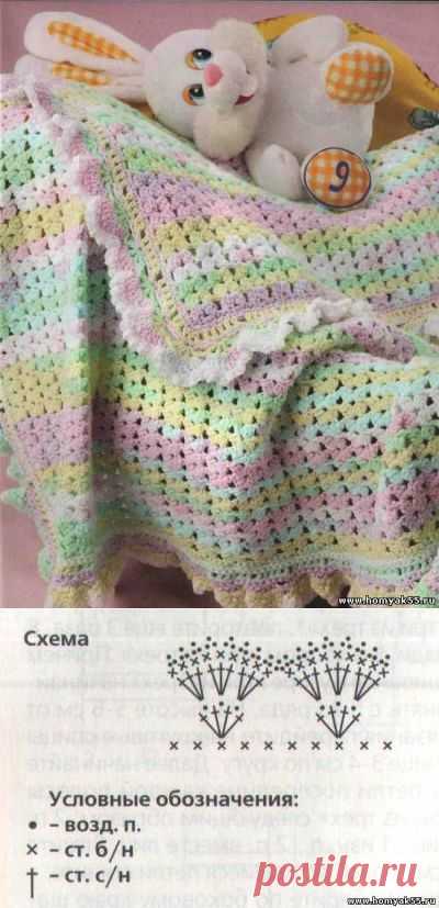 Детский плед Воздушный