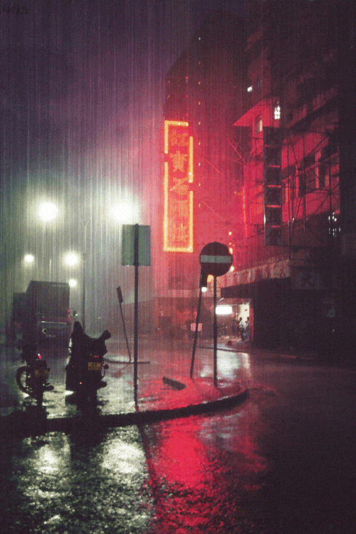 The 20 Most Beautiful Animated Rain Gifs - Positive Energy