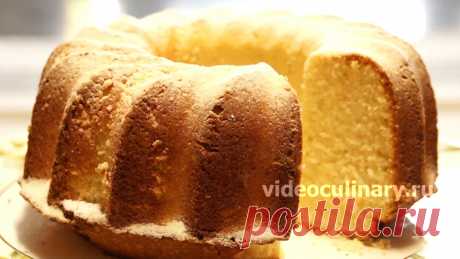 Лимонный кекс, нежный и ароматный – рецепт Бабушки Эммы