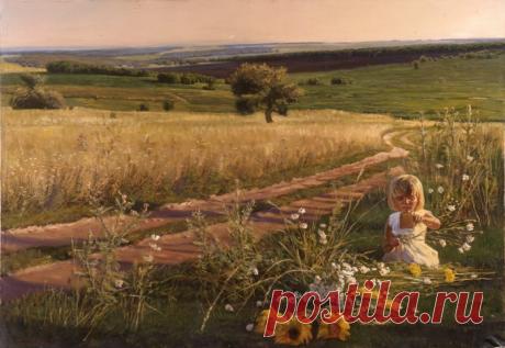 Деревенская жизнь на картинах художника Андрея Подшивалова