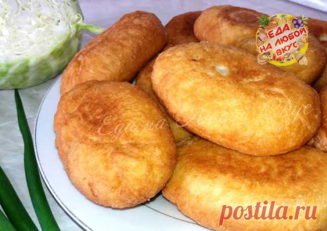 Пышные жареные пирожки на кефире + 3 начинки Автор рецепта Еда на любой вкус - Cookpad