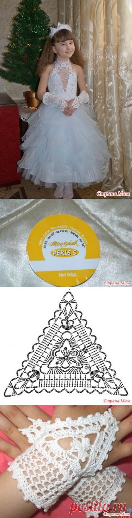 Irish crochet &amp;: Митенки
