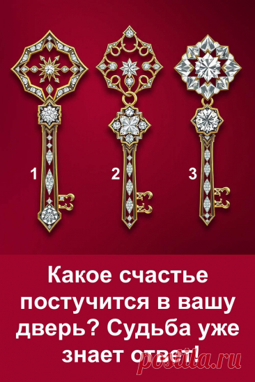 Судьба никогда не забывает о тех, кто верит в лучшее. Этот тест словно окно в ближайшее будущее — он подскажет, какое счастье уже идёт к вам. Иногда достаточно взгляда на символ, чтобы понять, какой подарок готовит жизнь.