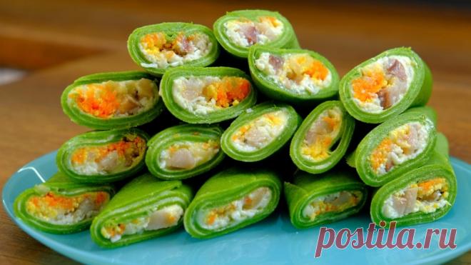 Блинчики Весенний Букет! Рецепт блинчиков вкусных и красивых! — Кулинарная книга - рецепты с фото