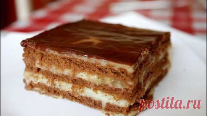 ТОРТ БЕЗ ВЫПЕЧКИ ЗА 15 МИНУТ. Очень сочный и вкусный
