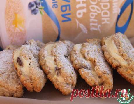 Творожные слойки из отрубей – кулинарный рецепт