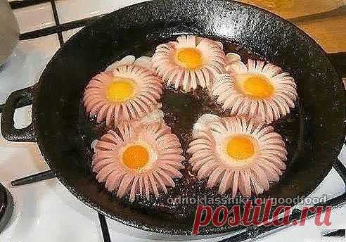 ЗАВТРАК - ЦВЕТОЧКИ !!!