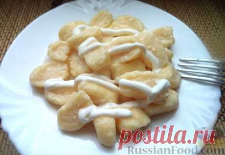 Рецепт: Ленивые вареники (за 10 минут) на RussianFood.com