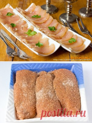 Вяленая куриная грудка - получилось волшебно: нежно, ароматно, легкоприготовляемо и быстро!