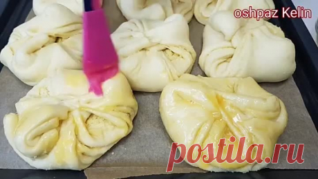 БУЛОЧКИ☆ВОЗДУШНЫЕ И СЛОИСТЫЕ ☆ОБЯЗАТЕЛЬНО СОХРАНИТЕ РЕЦЕПТ В СВОЮ КОПИЛКУ