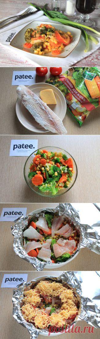 Филе пангасиуса с овощами в мультиварке - рецепт для мультиварки - patee.ru