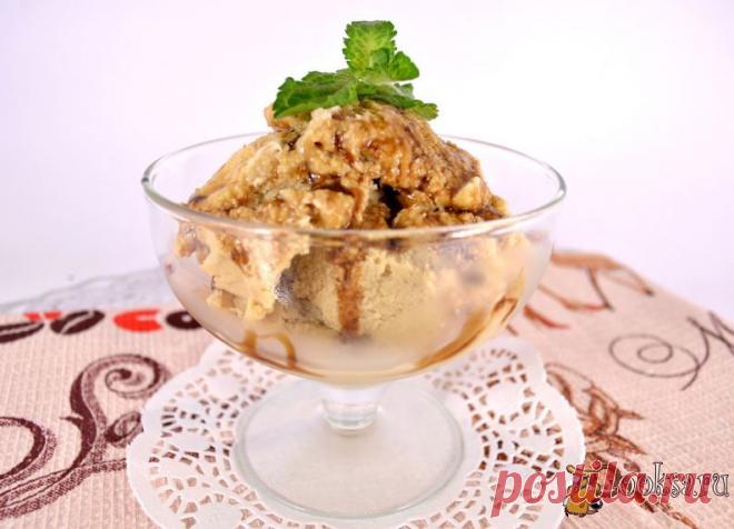 Кофейное мороженое.