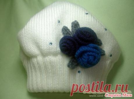 Розочки с листиками (МК)