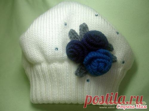 Розочки с листиками (МК)