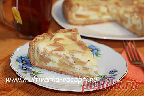 Цветаевский яблочный пирог в мультиварке.