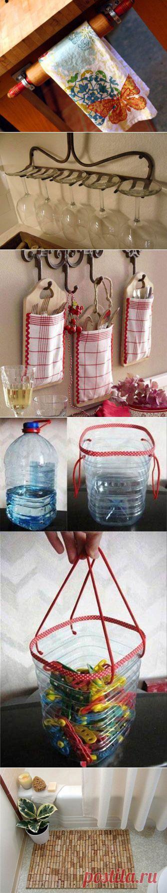 10 гениальных идей использования обычных бытовых предметов в неожиданном качестве | Дачный участок