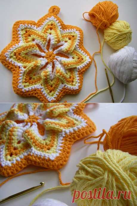 sew ritzy~titzy: sunburst potholder &amp; bursts of beauty
