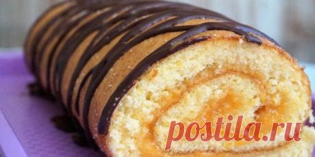 Рецепты ароматных рулетов к чаю