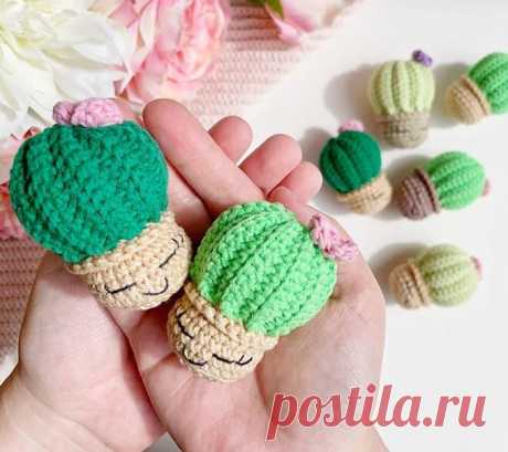 Кактус крючком. Амигуруми схемы и описания. Автор: AliskoToys | IRINELY.ART