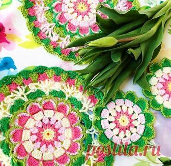 Вязаные мандалы - чарующие узоры! Конкурс 