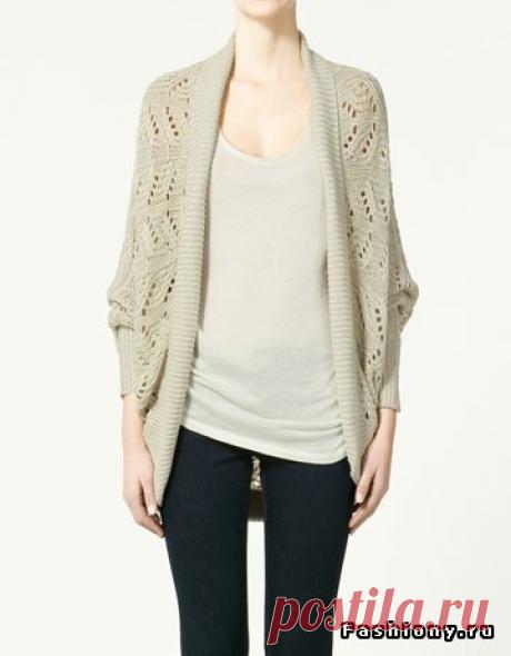 Вязание. Кардиган Zara. Мастер-класс